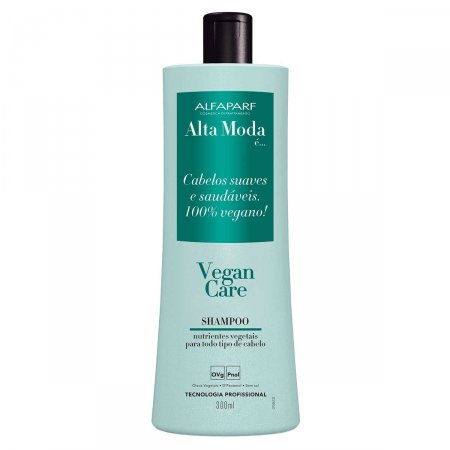 Shampoo Alta Moda Vegan Care com 300ml
