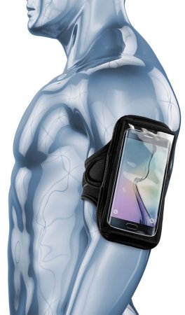 Braçadeira Mova para Celular Preta Ref 1977 U