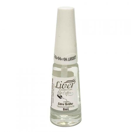 Esmalte Transparente Extra Brilho Liver 8Ml