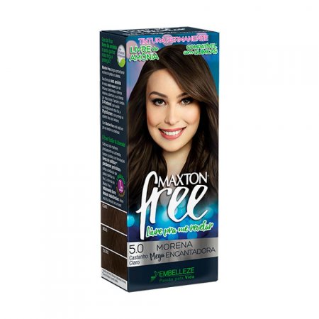 Tintura Free Morena Mega Encantadora 5.0 Castanho Claro
