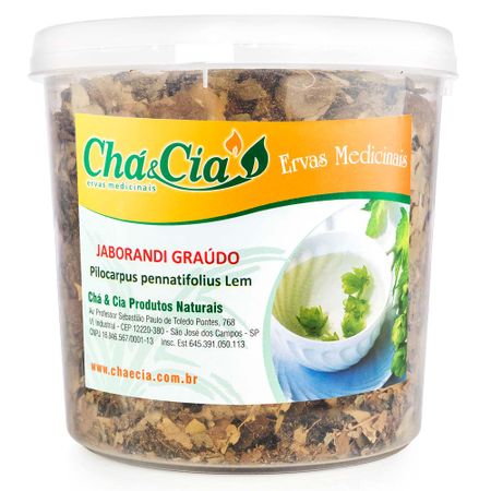 Chá de Jaborandi Graúdo - Pilocarpus pennatifolius Lem 100g Jaborandi Graúdo - Pilocarpus pennatifolius Lem 100g
