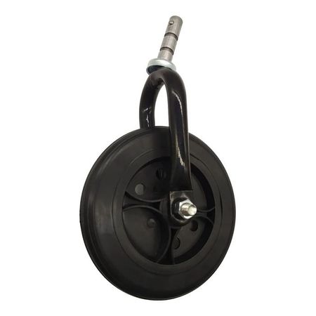 Roda Com Pneu Maciço Aro 6 E Garfo - Jaguaribe