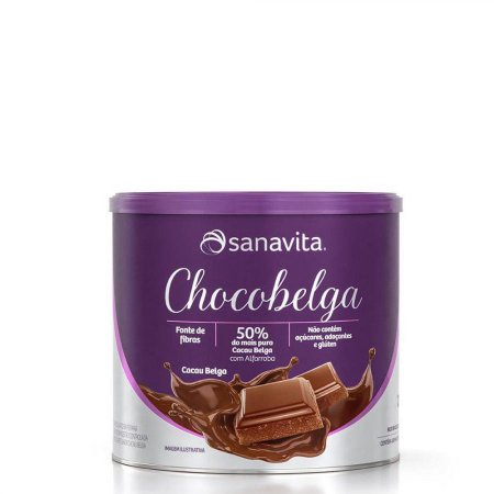 Chocobelga Cacau Belga 200g Sanavita