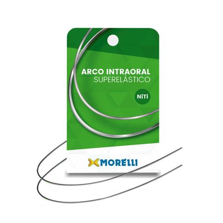 50.62.014 Arco Intraoral Superelástico Grande Niti Retangular 0,48x0,63mm - Morelli