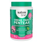 Creme Para Pentear Salon Line Reconstrução Intensa 1kg