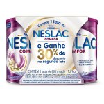 Kit Composto Lácteo Neslac Comfor com 2 unidades de 800g cada