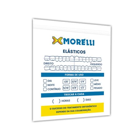 80.05.001 Embalagem Para Elástico Ortodôntico 50 Unidades - Morelli