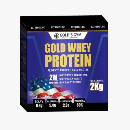 Whey Protein Concentrado Gold's Gym 2Kg