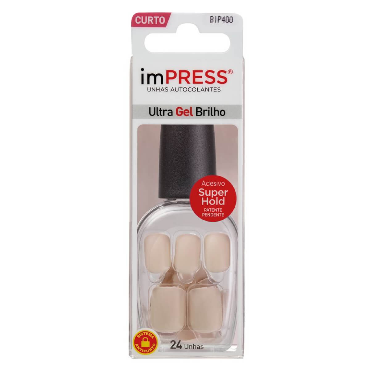 Unhas Autocolantes Impress Color Curto Cuttie Pie