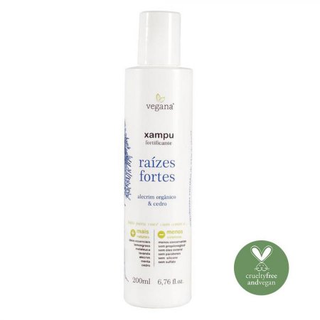 Xampu Raizes Fortes 200ml Vegana WNF