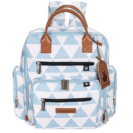 Mochila Maternidade Urban Manhattan Azul - Masterbag MB12MAN313.04 MOCHILA URBAN MANHATTAN AZUL