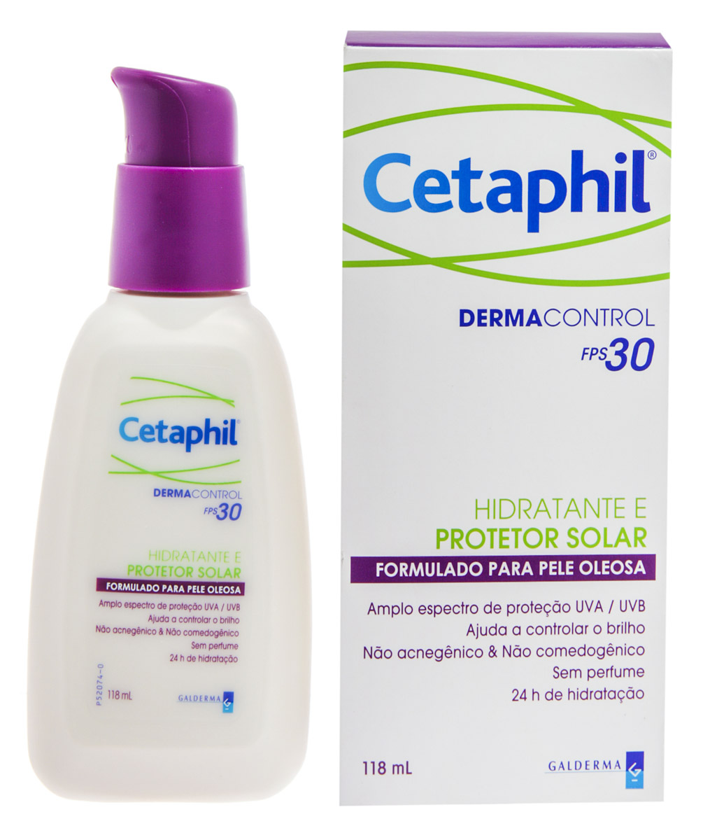Hidratante e Protetor Solar Cetaphil Dermacontrol FPS30