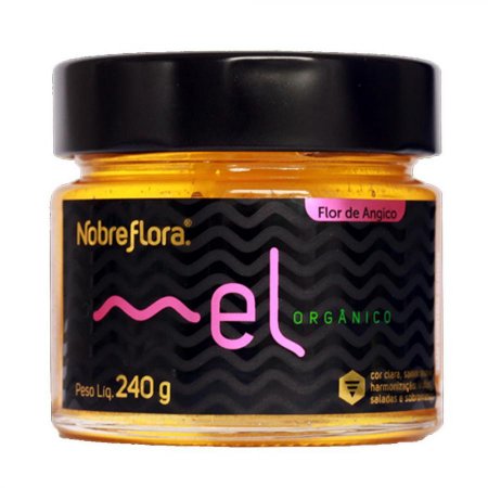 Mel Flor de Angico Nobreflora 240g Organico Breyer