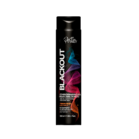 Portier Blackout - Condicionador Para Cabelos Pretos 300ml