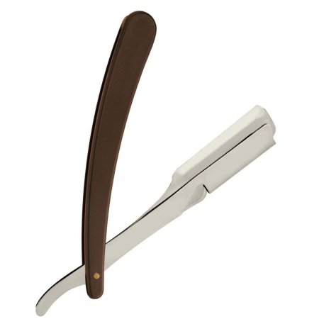 Navalhete Santa Clara Inox Plástico Marrom Barber 4552