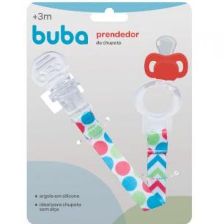 Prendedor De Chupeta Colors Buba Baby