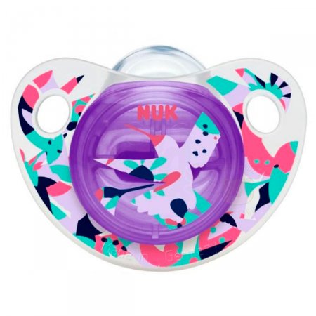 Chupeta NUK Trendline Confort Girl Tam 1 (0-6m) - NUK