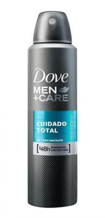 Kit 02 Desodor Aerosol Dove 150 Ml - Cuidado Total Men