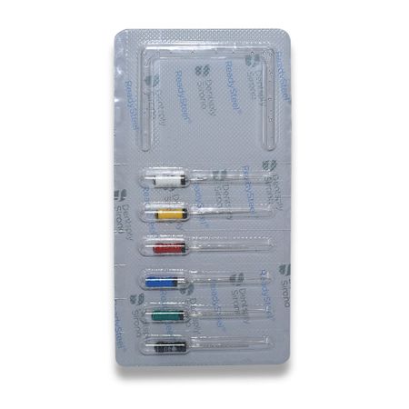 Lima Hedstroem Série de 25mm - Dentsply Sirona Lima Hedstroem 1° Série n°15-40 de 25mm - Dentsply Sirona