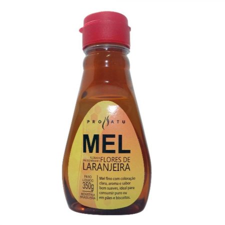 Mel Flores de Laranjeira Bisnaga 350g Pronatu