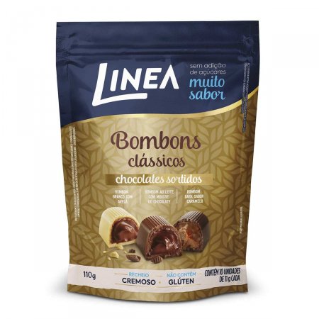 Bombom Linea Clássicos Sortidos com 10 Unidades