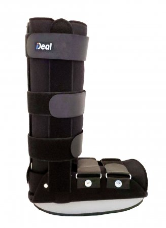 Bota Imobilizadora Cano Longo Cor Preto - P