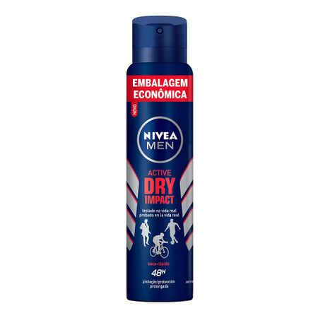 Desodorante Aerosol Nívea Men Dry 200ml
