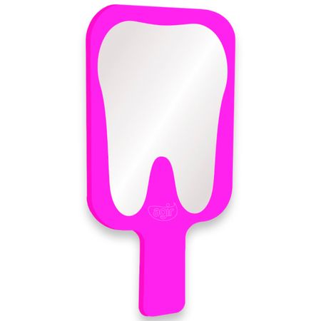 Espelho de Mão Dente Rosa - AGIR