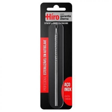Hiro Extrator de Cravos e Espinhas de Inox 1 un