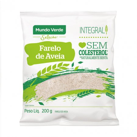 Farelo de Aveia Integral Mundo Verde Seleção 200g