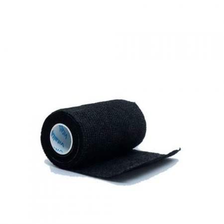 Bandagem Elástica Vitaltape Auto Aderente Coban Preto