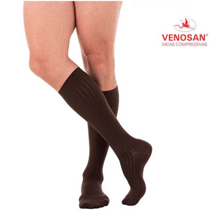 Venosan Supportline Soft 3/4 (18-22 mmHg) -MARROM P - marrom