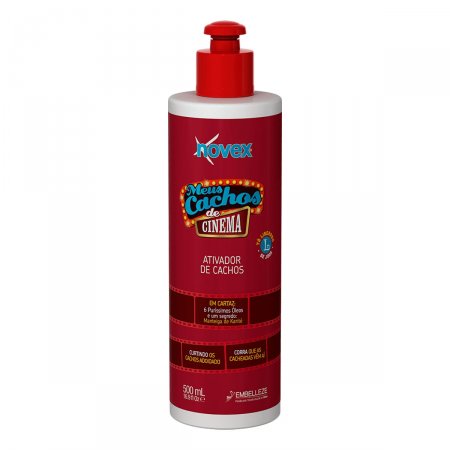 Ativador de Cachos Novex Meus Cachos de Cinema com 500ml