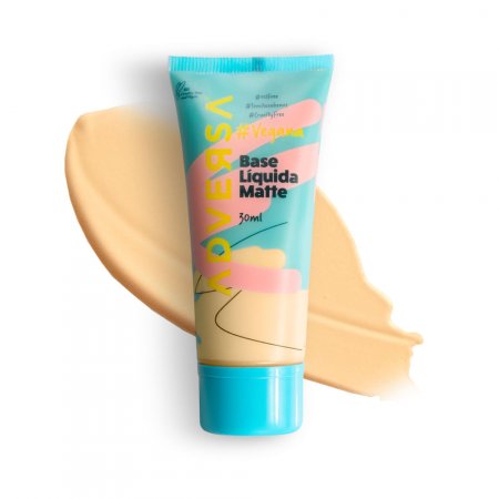 Base Líquida Matte Adversa Vegana Cor 100 30ml