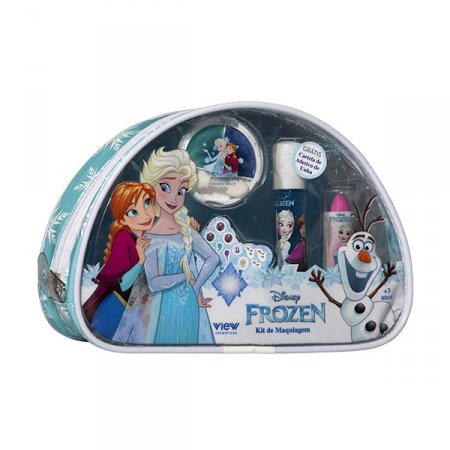 Necessaire da Frozen com Maquiagem - View Cosméticos