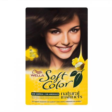 Tintura Wella Soft Color 40 Castanho Médio com 1 unidade