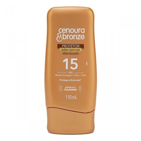 Protetor Solar Corporal Cenoura & Bronze com Cor FPS30 com 110ml
