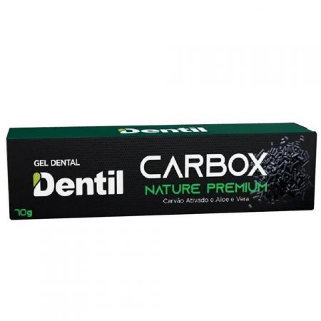 Gel Dental Dentil Carbox com Carvao Ativado e Aloe Vera 70g