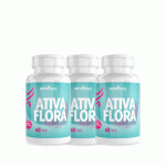 Ativa Flora 60 Capsulas 500 Mg 3 Unidades - Linduras