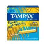 Absorvente Interno Tampax Compak Regular com 8 unidades