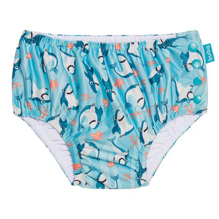 Sunga Ecológica Reutilizável de Piscina Tubarão - Buba BUBA11770 SUNGA ECO REUTILIZAVEL DE PISCINA TUBARÃO-M
