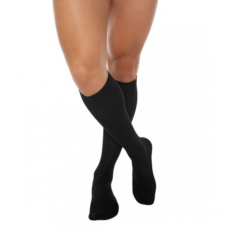 Meia Kendall 3/4 Suave Compressão Masculina Preto M