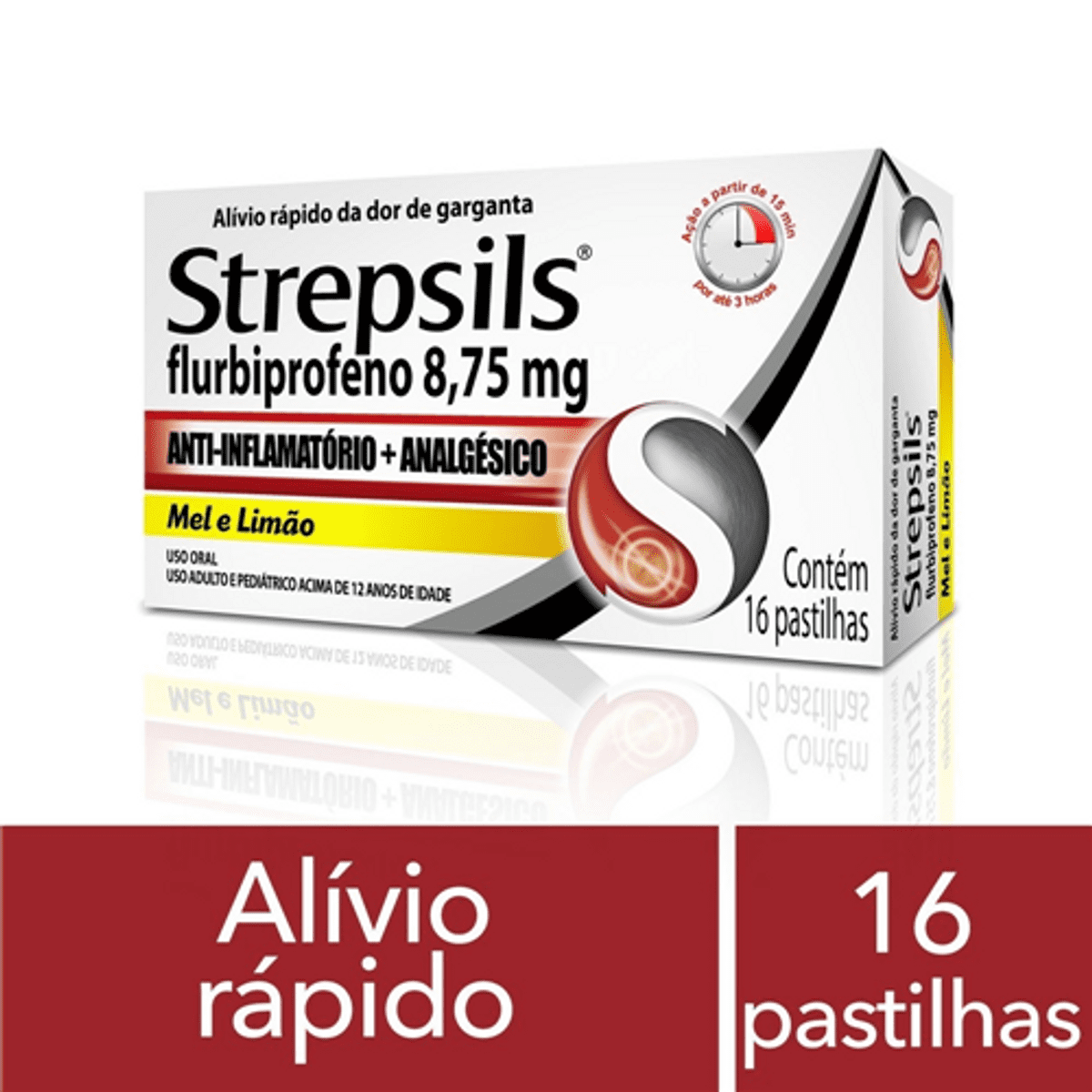 Pastilhas para Garganta Strepsils