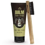 Balm Para Barba Irritada E Coçando + Escova Para Barba