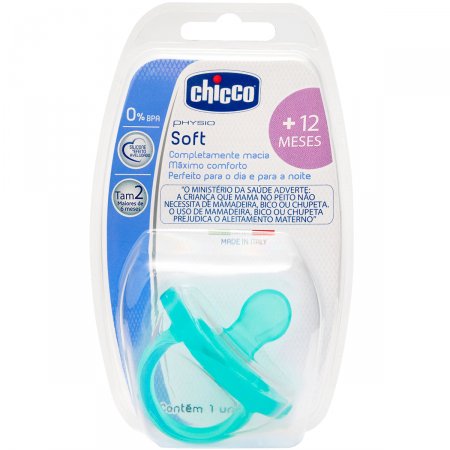 Chupeta Physio Soft New Acqua Silicone Tam 2 (+12m) 1pç - Chicco