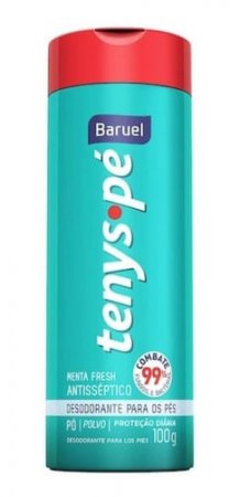 Baruel Tenys Pé Pó Menta Fresh 100g