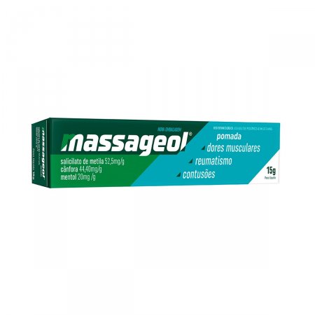 Massageol Pomada com 15g