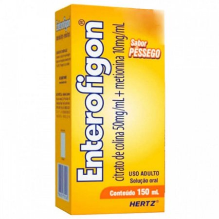 Enterofigon Suplemento de Vitamina B Pêssego 150mL