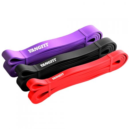 Kit Super Band Elástico Extensor Leve Médio e Forte Yangfit