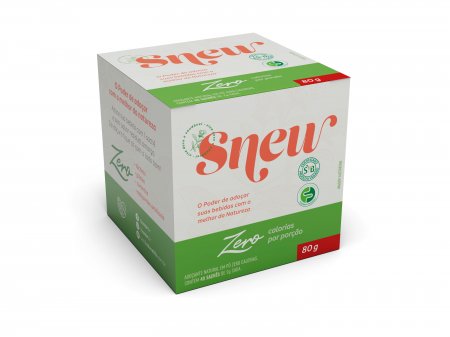 Adoçante Natural Snew c/ 40 Saches de 2g cada